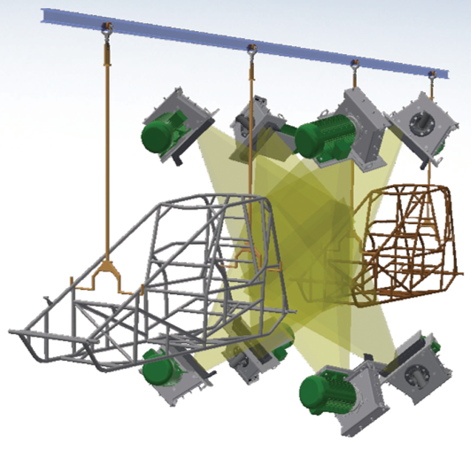 Gibson Monorail CAD diagram