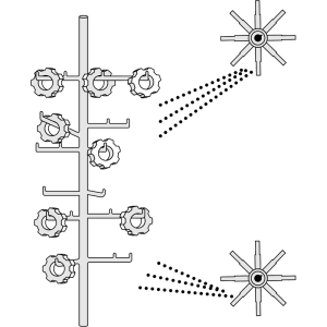 Dual Chamber Spinner Blasters