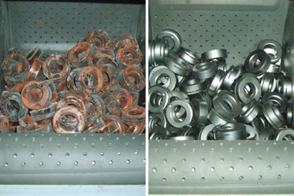 Before and After Blasting
