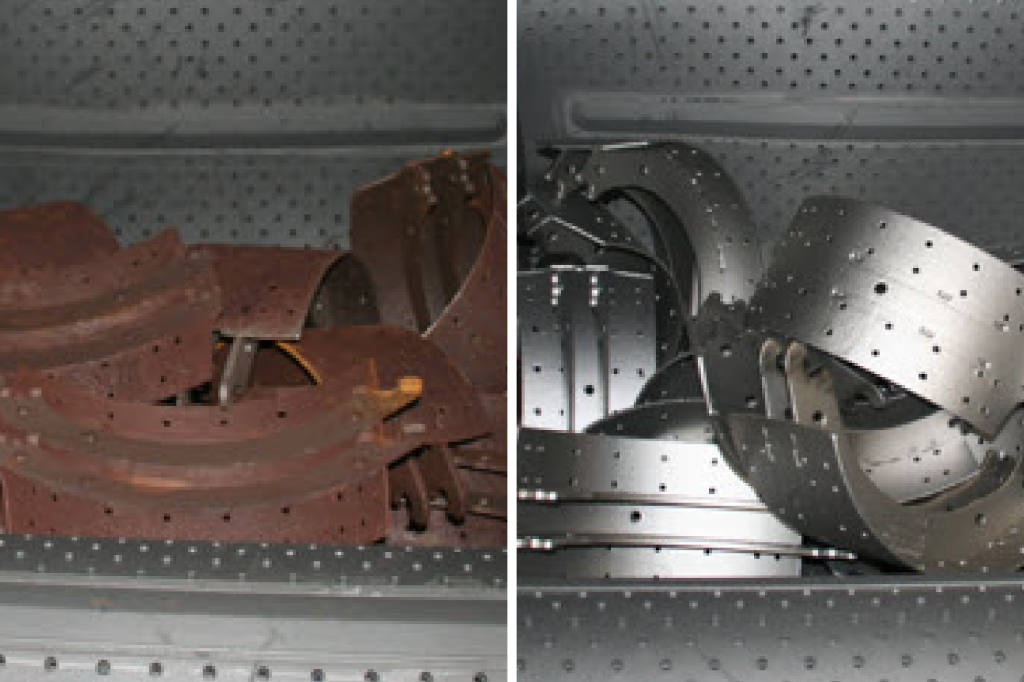Before and After Blasting
